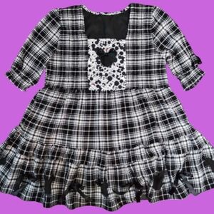 Small shop Black & White Mickey Disney dress